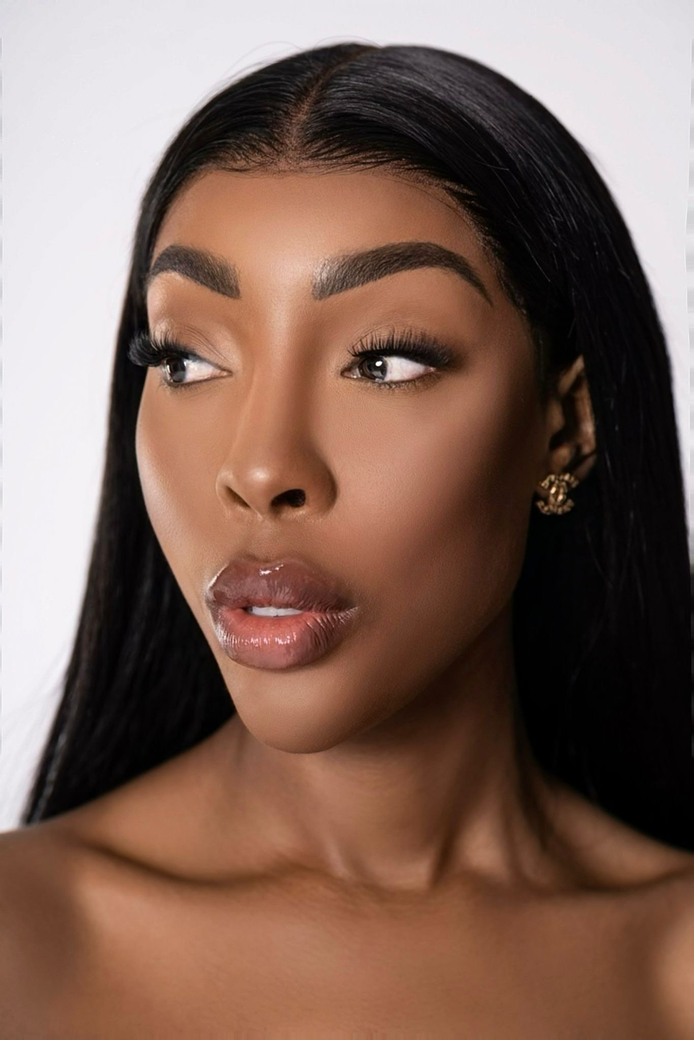 Editorial beauty portrait for Cosmetic Nurse Alicia